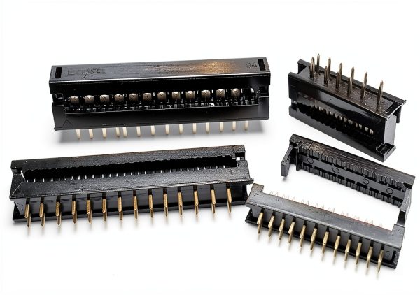 10-Pack IDC 2X13 26 Pins 2.54mm Pitch Male Transition Dual Row Plugs for Flat Ribbon Cable, 10-PK FD 26P-1