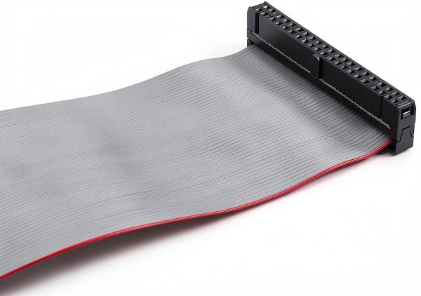Fielect IDC 50 Pin Flat Ribbon Cable Male Male-4