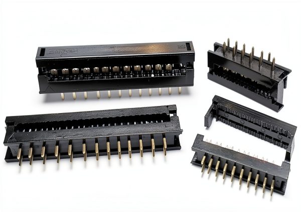 10-Pack IDC 2X13 26 Pins 2.54mm Pitch Male Transition Dual Row Plugs for Flat Ribbon Cable, 10-PK FD 26P-3