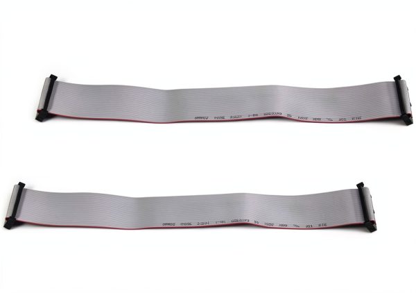 Fielect 34-Pin IDC Flat Ribbon Cable 30cm 2.54mm Pitch Grey Connector-3
