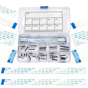 1mm FFC FPC Connector Cable Kit Ssighuyx 150mm Cable 50 Connectors-0