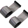 Fielect 34-Pin IDC Flat Ribbon Cable 30cm 2.54mm Pitch Grey Connector-4