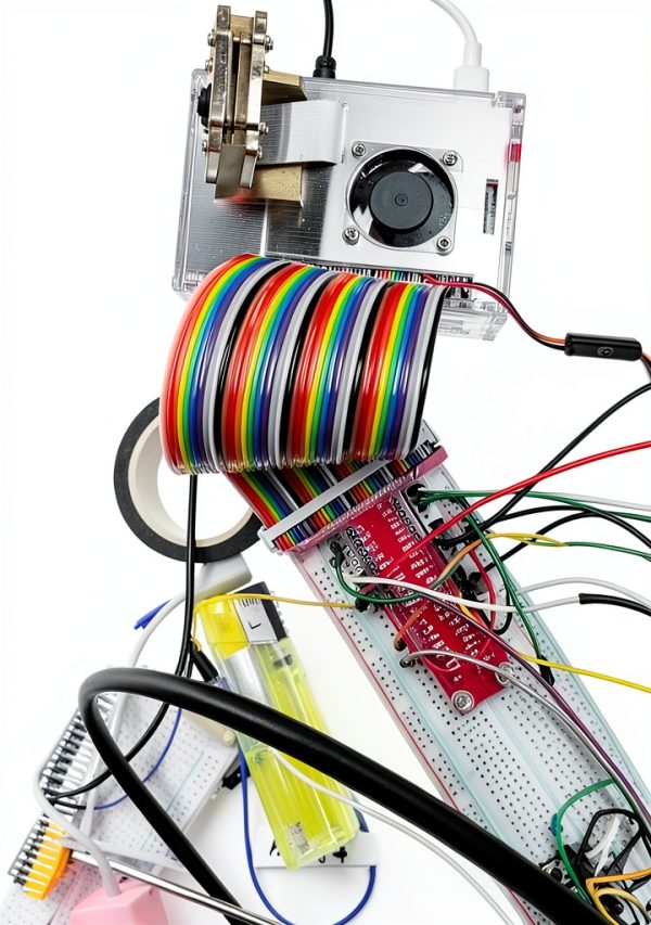 Fielect IDC 50 Pin Flat Ribbon Cable Male Male-7