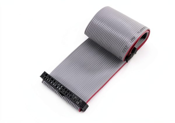 Fielect 34-Pin IDC Flat Ribbon Cable 30cm 2.54mm Pitch Grey Connector-1