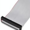 Fielect IDC 50 Pin Flat Ribbon Cable Male Male-3