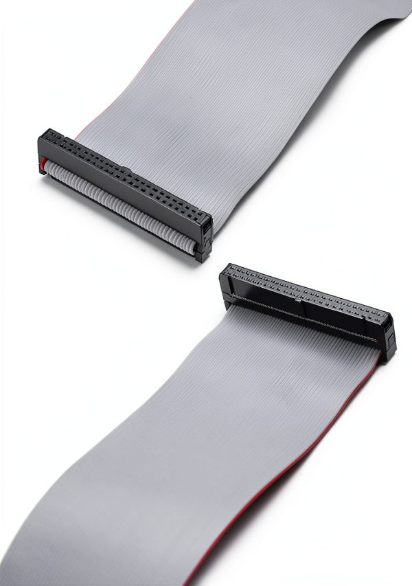 Fielect IDC 50 Pin Flat Ribbon Cable Male Male-5