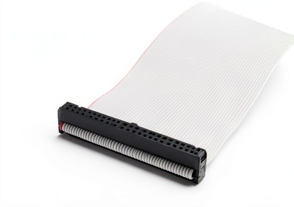 Fielect IDC 50 Pin Flat Ribbon Cable Male Male-1
