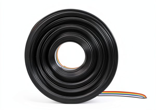 Rainbow Color IDC Ribbon Cable 10‑Wire 16ft Piutouyar Flat Cable-2