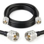RG58 Coaxial Cable 10FT 50 Ohm PL-259 Connectors XRDS-RF Flexible-0