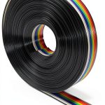 Rainbow Color IDC Ribbon Cable 10‑Wire 16ft Piutouyar Flat Cable-0